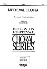 Medieval Gloria TB choral sheet music cover Thumbnail